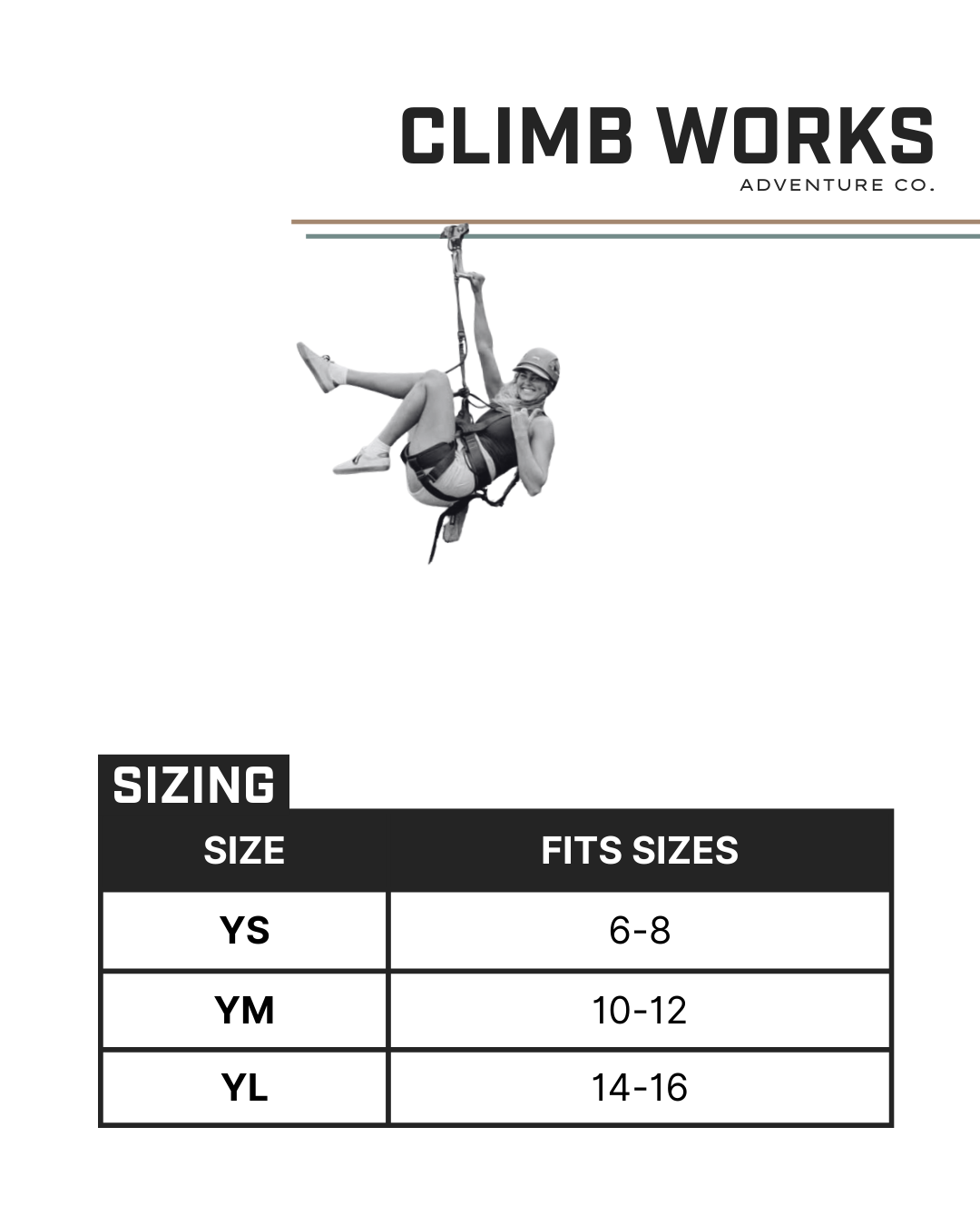 Bear Zipline Youth T-Shirt