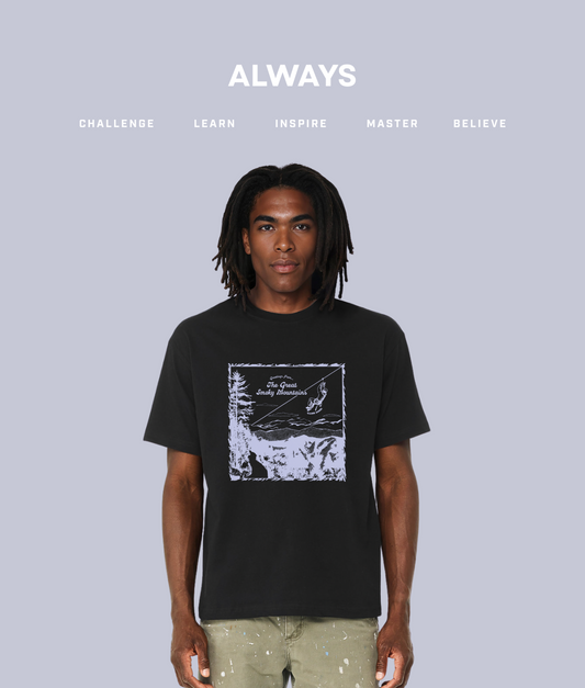 Zipline Postcard T-Shirt