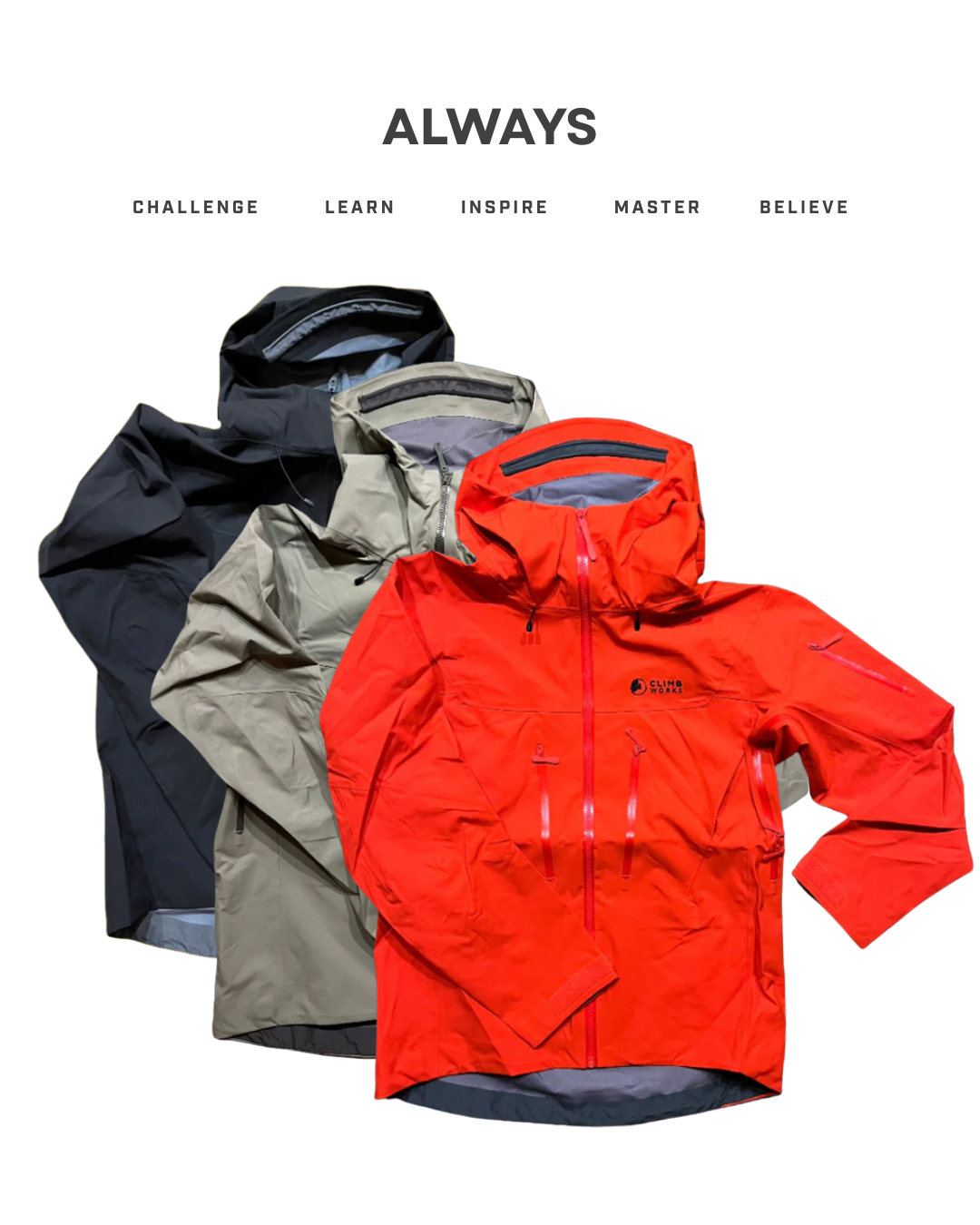 CLIMB Works Rain Jacket