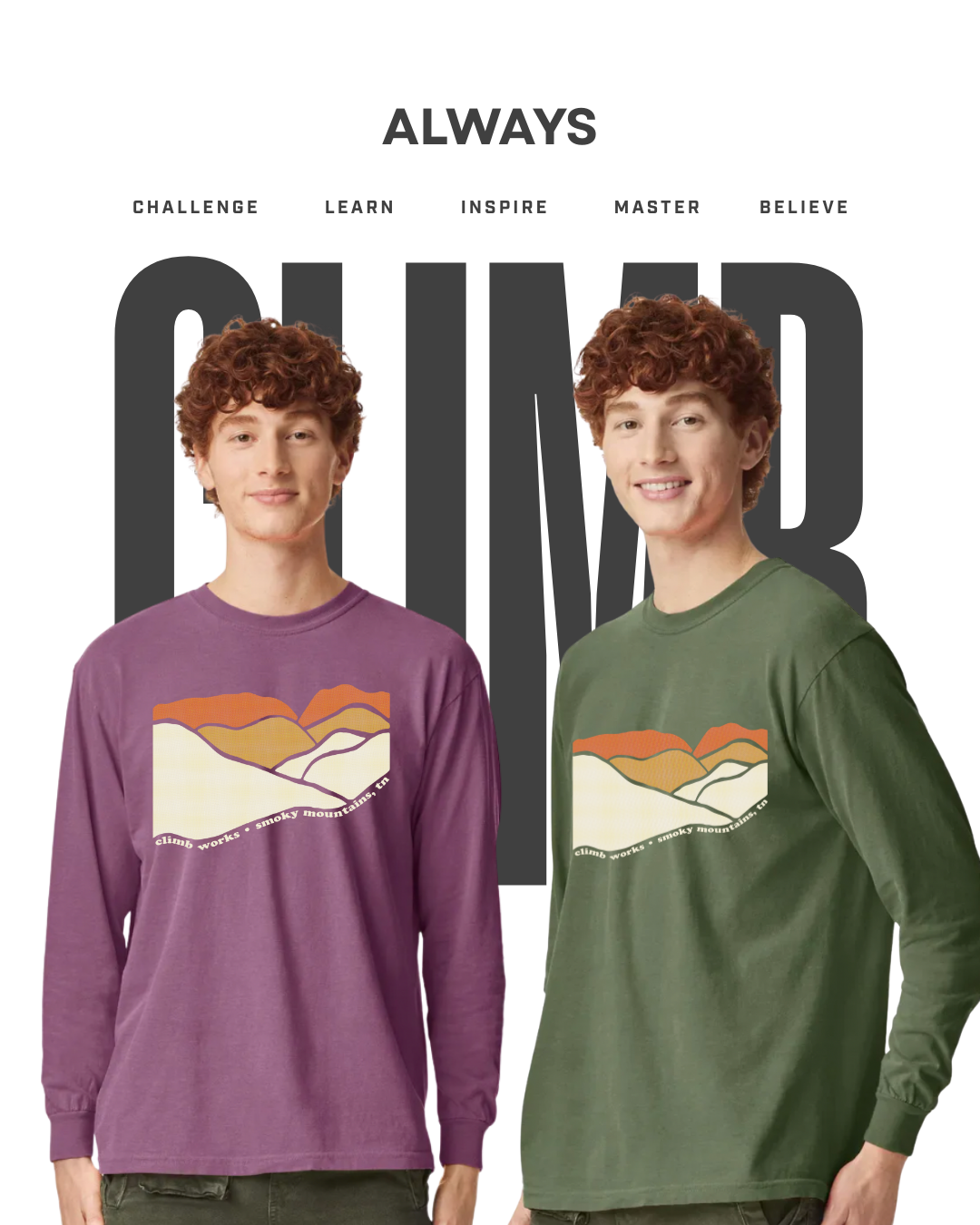 Smoky Mountain Layers Long Sleeve