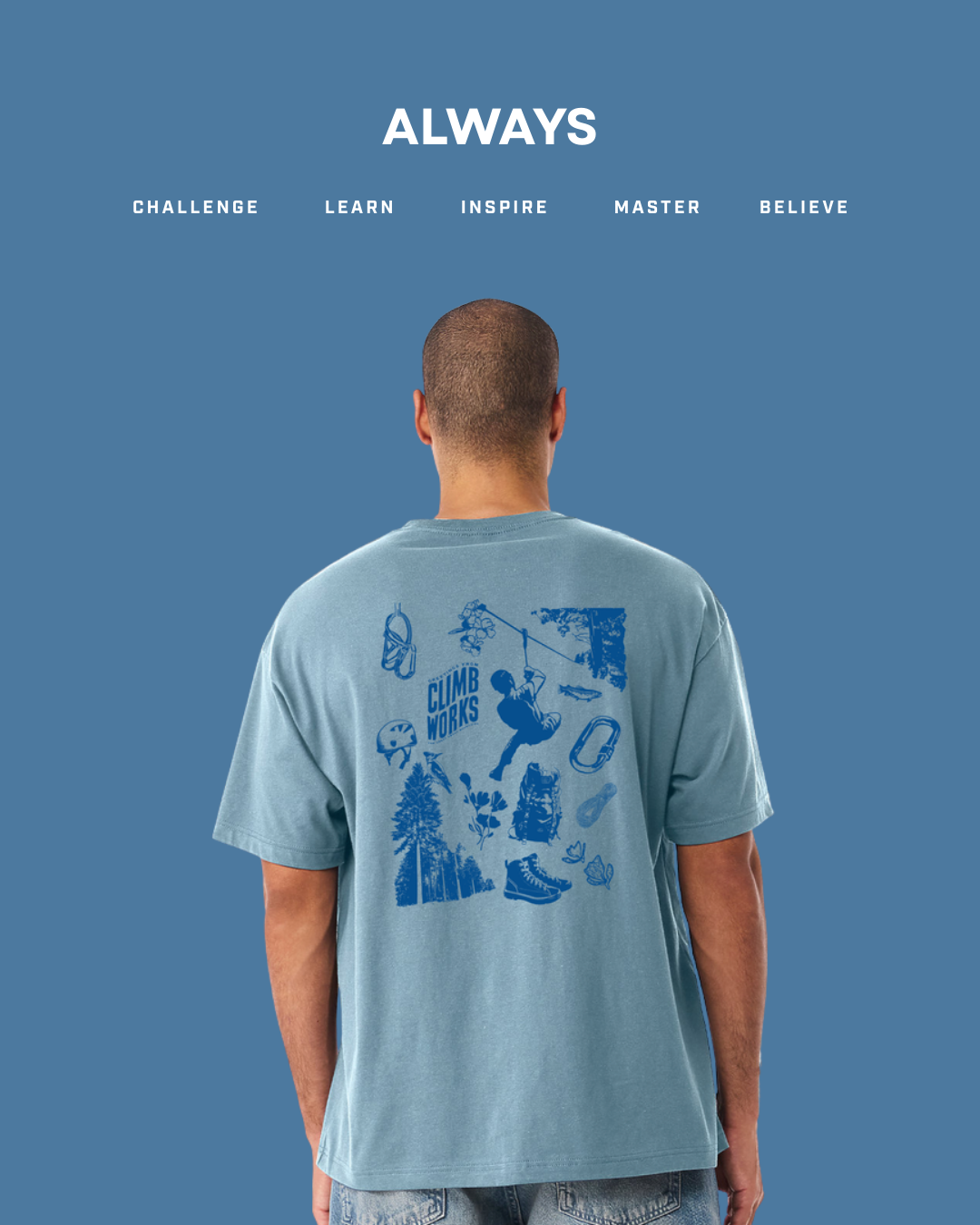 Zipline Montage Tee