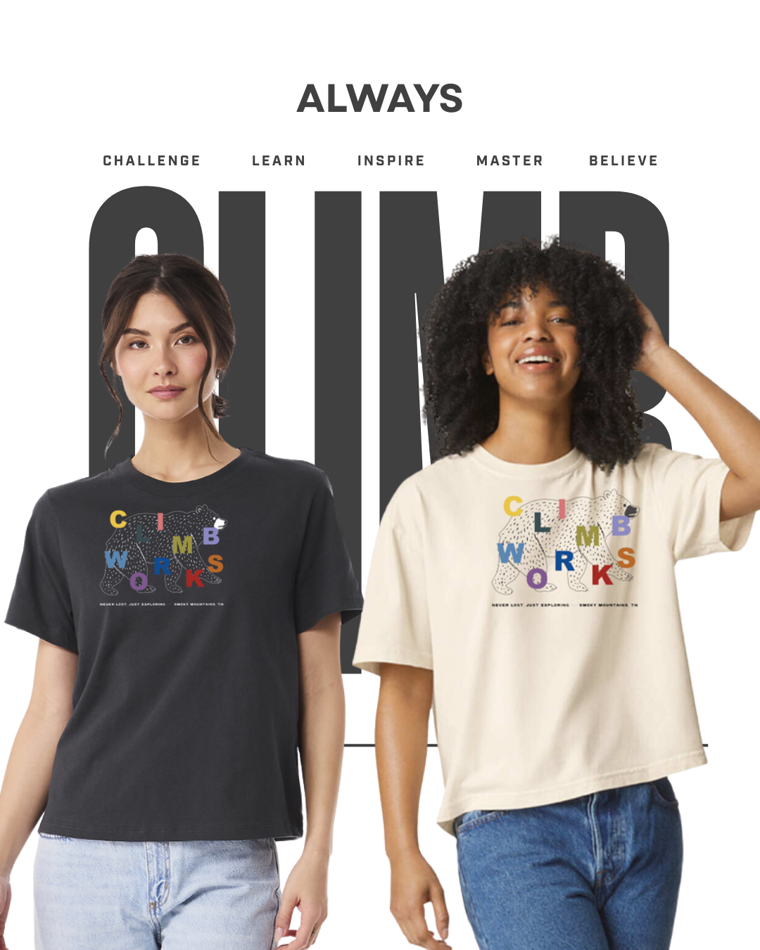 Bear Cropped T-Shirt