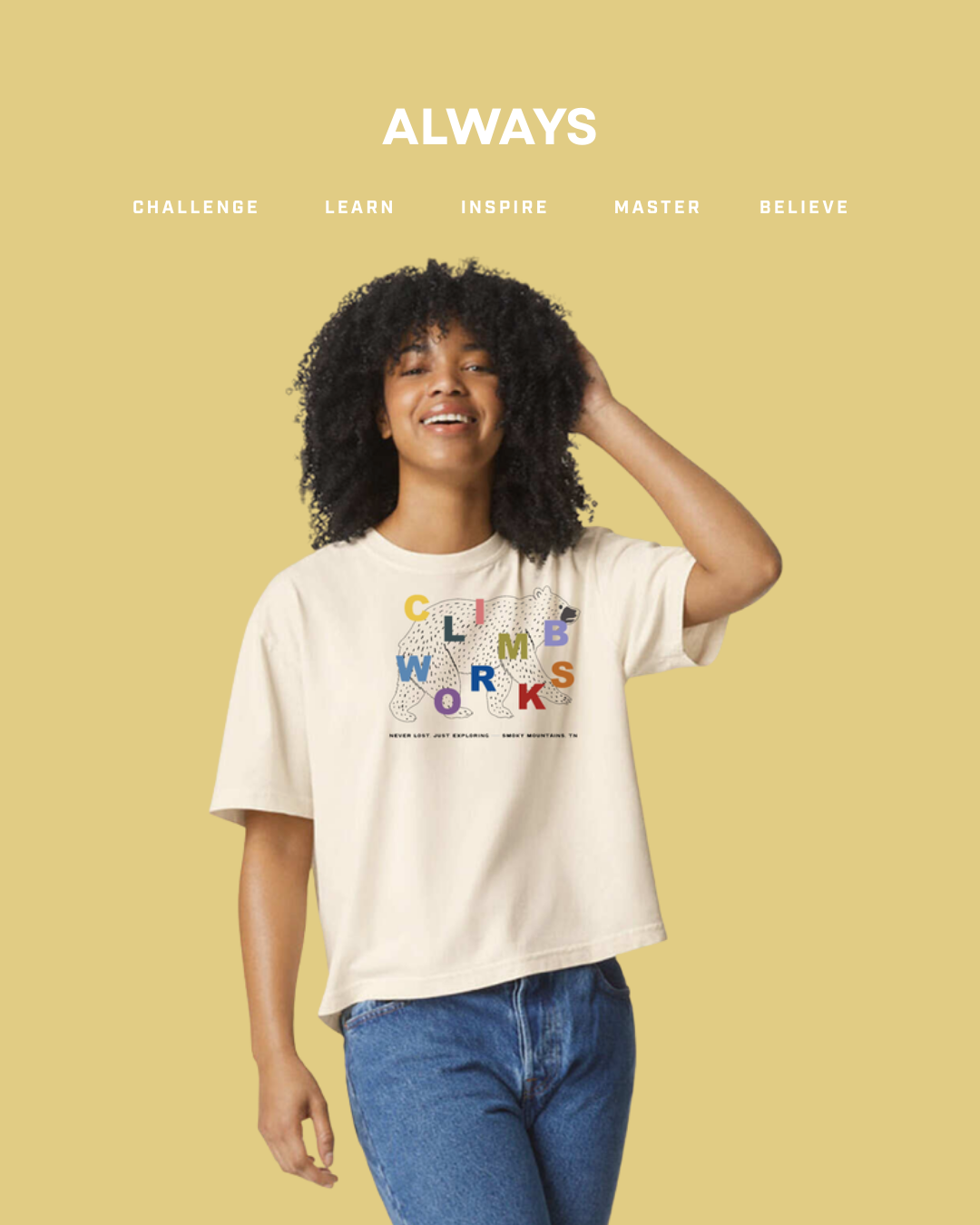 Bear Cropped T-Shirt