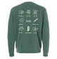 Smoky Mountain Flora Crewneck