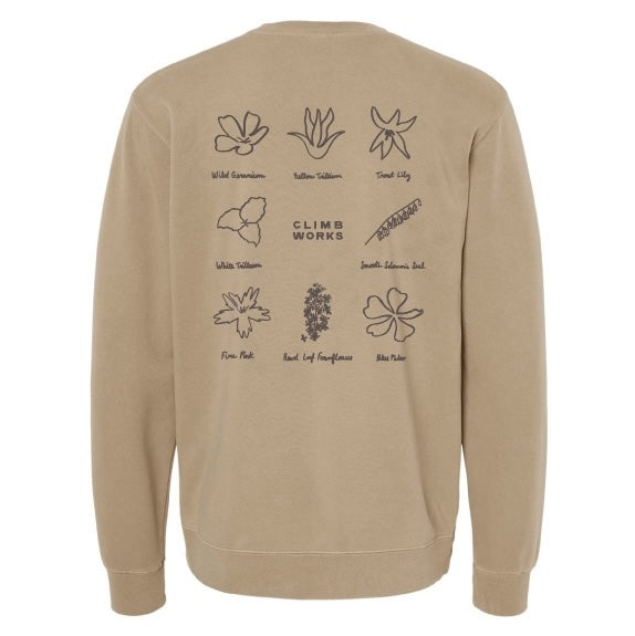 Smoky Mountain Flora Crewneck