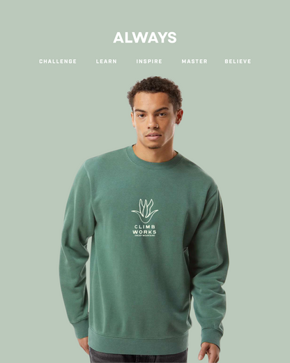 Smoky Mountain Flora Crewneck