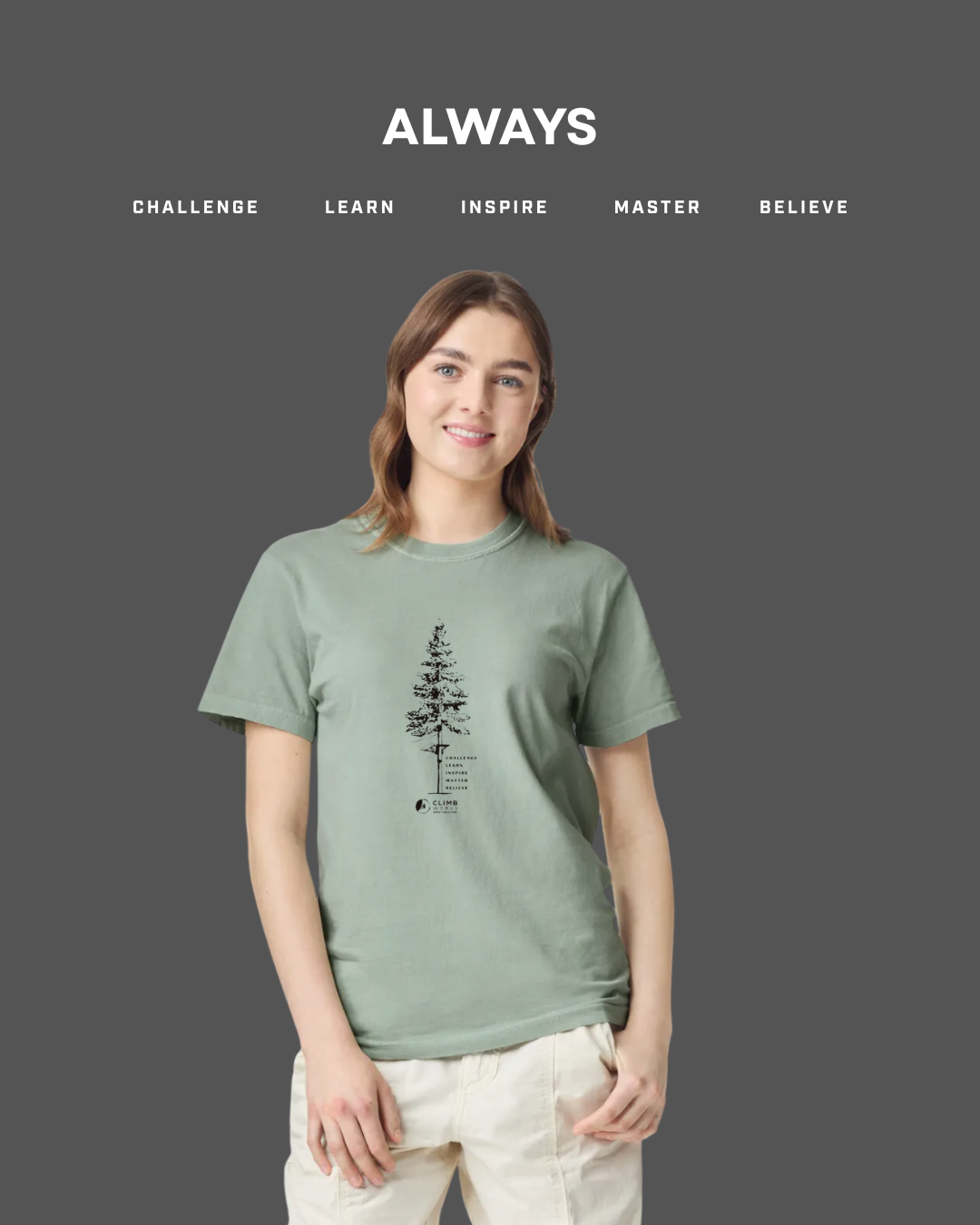 Hemlock T-shirt – CLIMB Works
