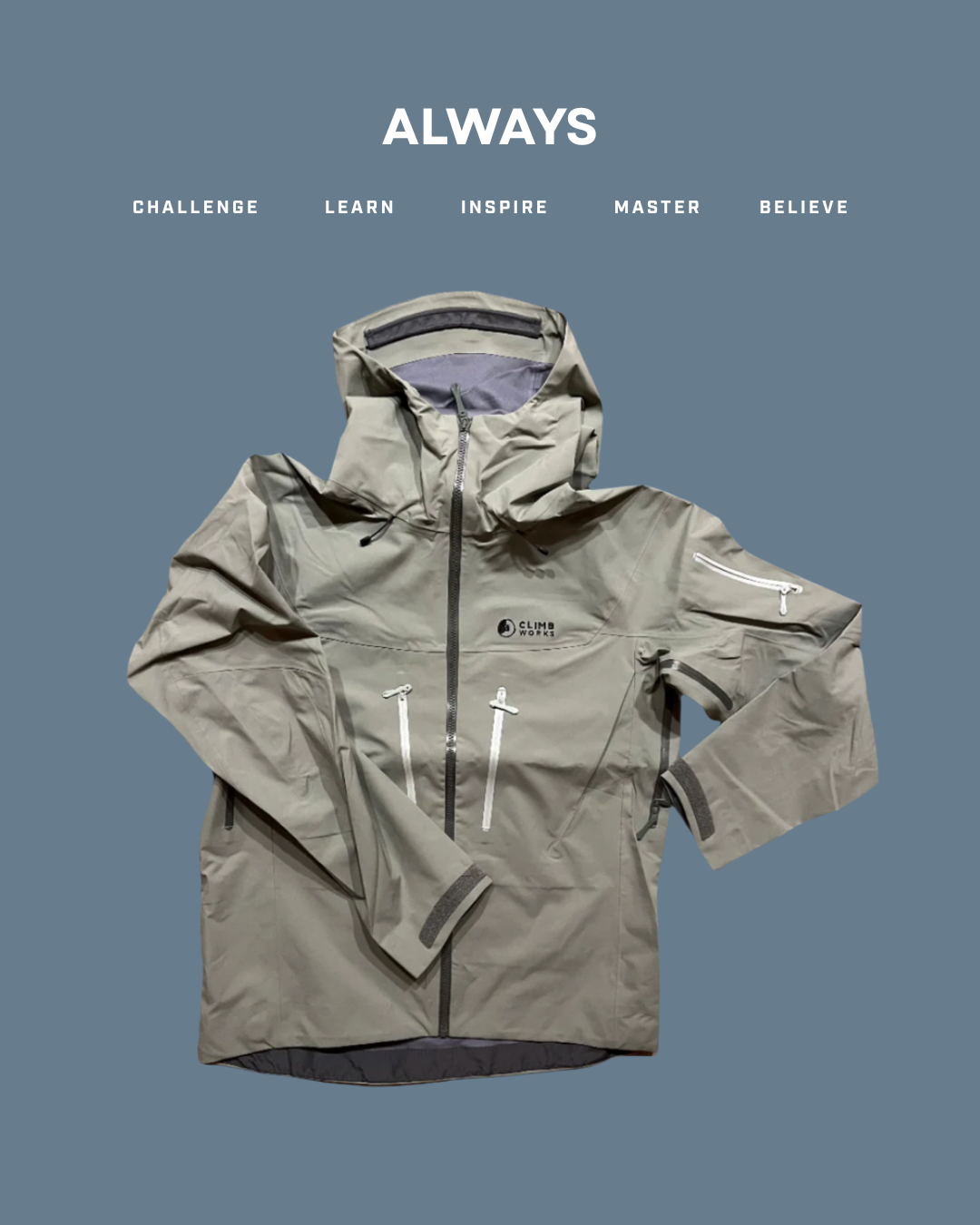 CLIMB Works Rain Jacket