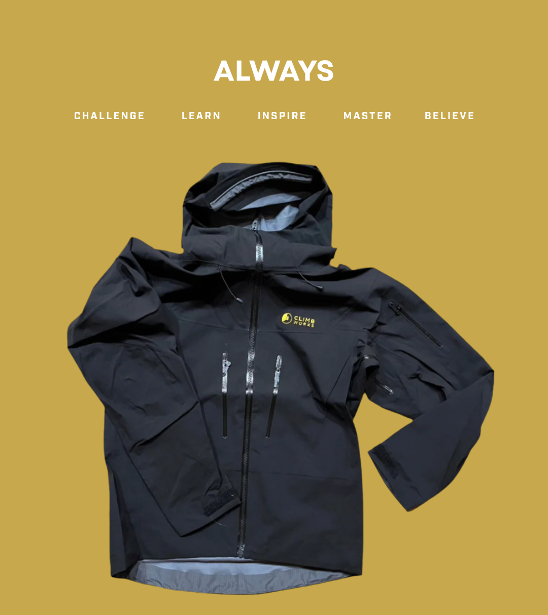 CLIMB Works Rain Jacket