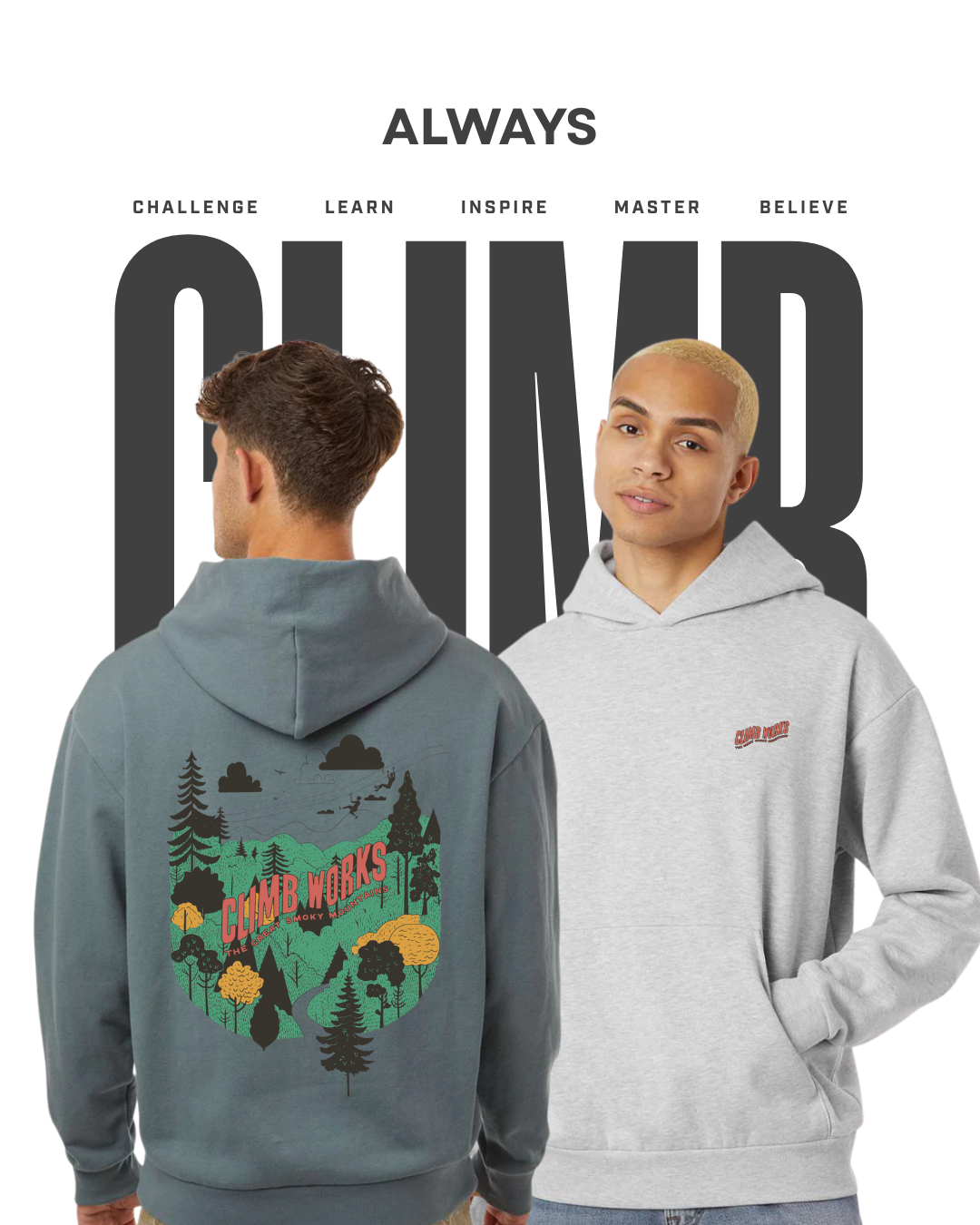 Zipline Illustration Hoodie
