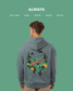 Zipline Illustration Hoodie