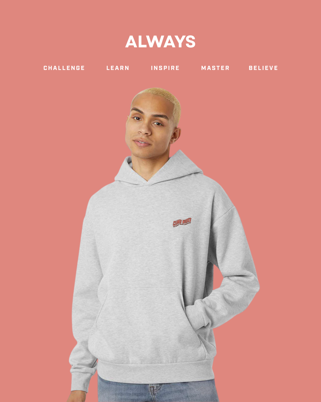 Zipline Illustration Hoodie